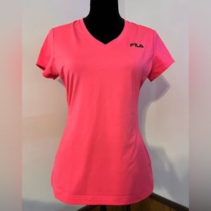 FILA Sport petal pink-colored t-shirt. Ladies’ Medium. EUC & smoke-free.
